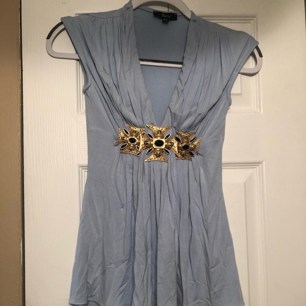 Sky brand top - XS